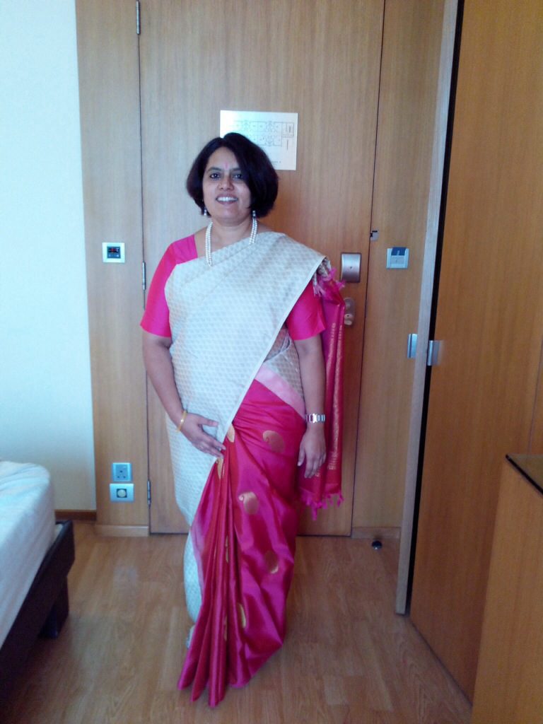Half n Half Saree
