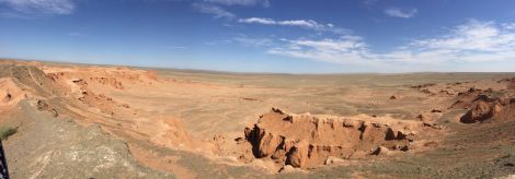 Bayanzag - Flaming cliffs