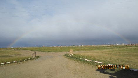 Nature's show - a full rainbow