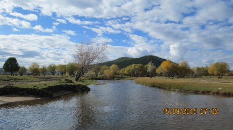 We crossed this small river on the way to Kharakhorin ... probably one of the most scenic spots