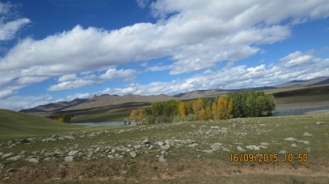 View near the Orkhon Valley camp
