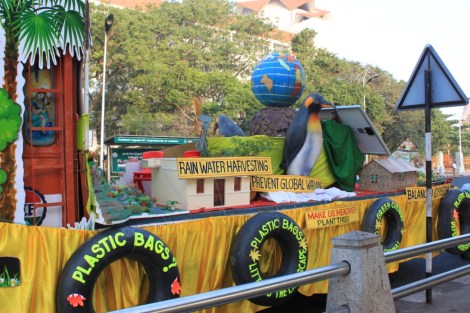 Plastic bags ? But we can't live without those... the world too can't live, if they are used.