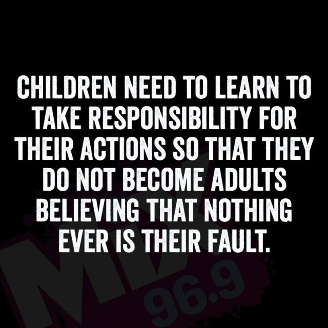 children - responsibility
