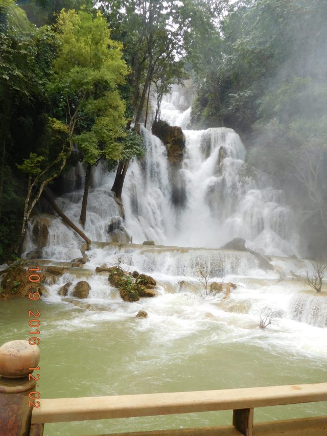 The main waterfall