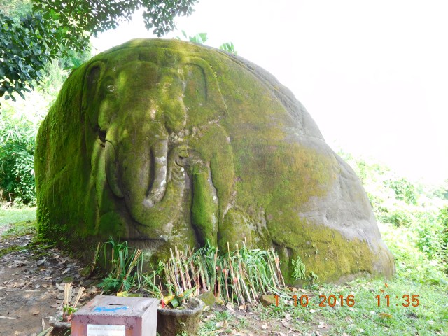 The elephant relief