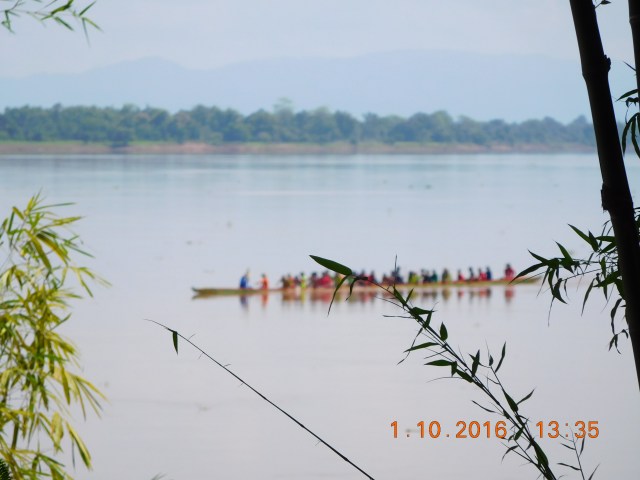 The boat race practice run