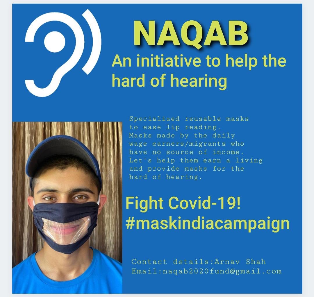 Face Mask for the hearing impaired