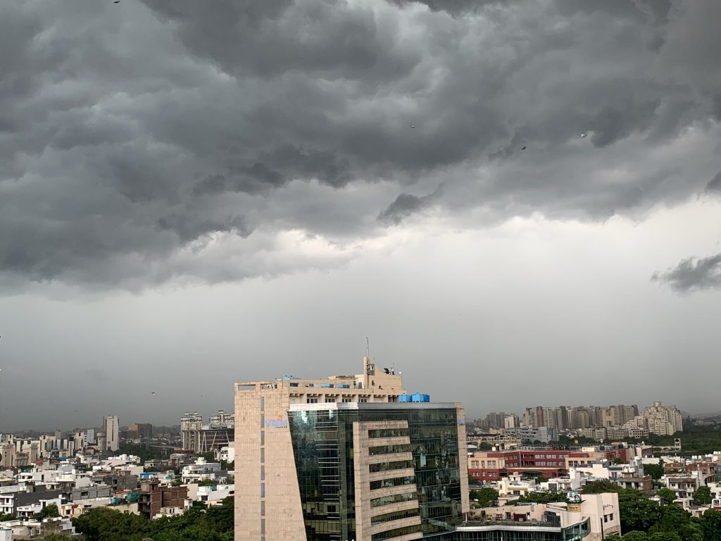 Aadi Amavasya - dark clouds