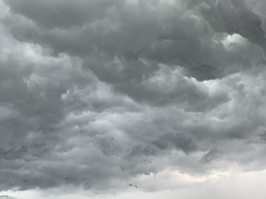 Aadi Amavasya - dark clouds