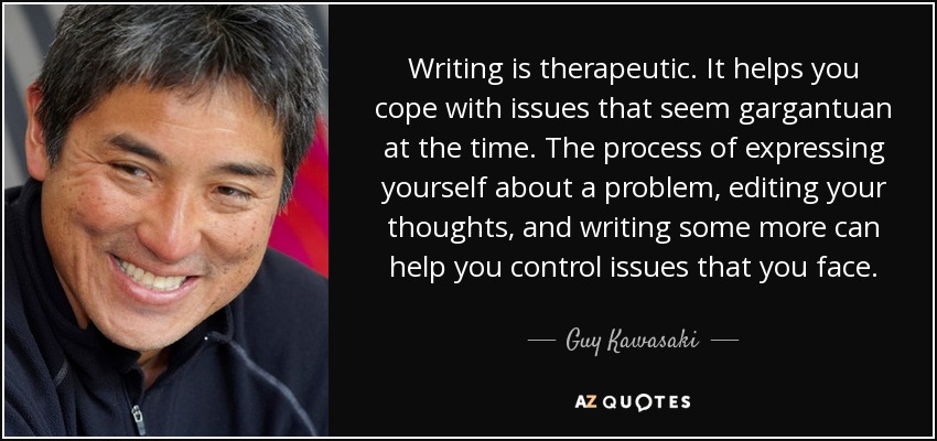 Just write it, writing
