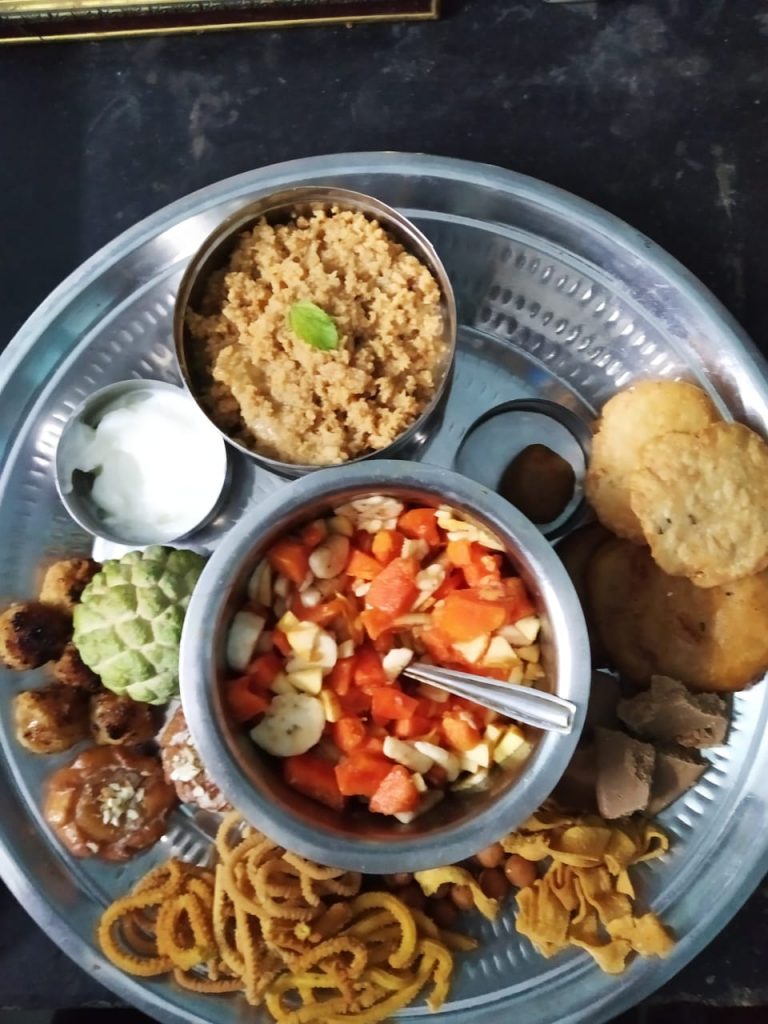 Sri Jayanthi platter