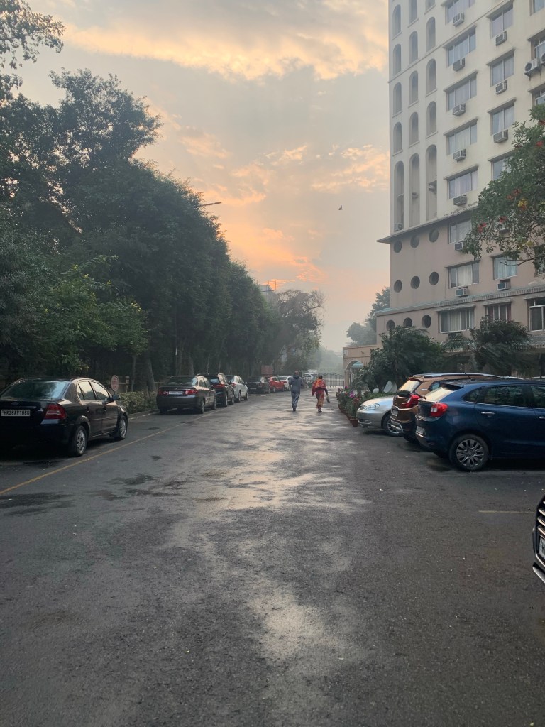 Morning - hazy