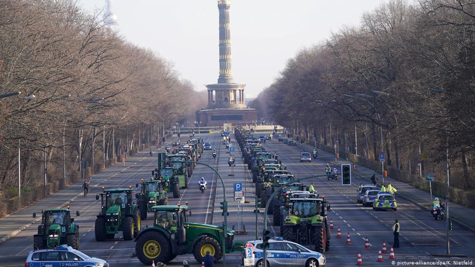 No farmers - Berlin Farmers protest