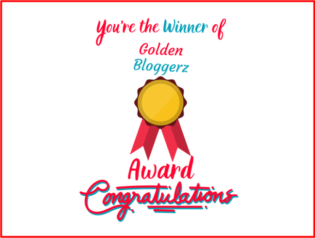 Golden Bloggerz Award