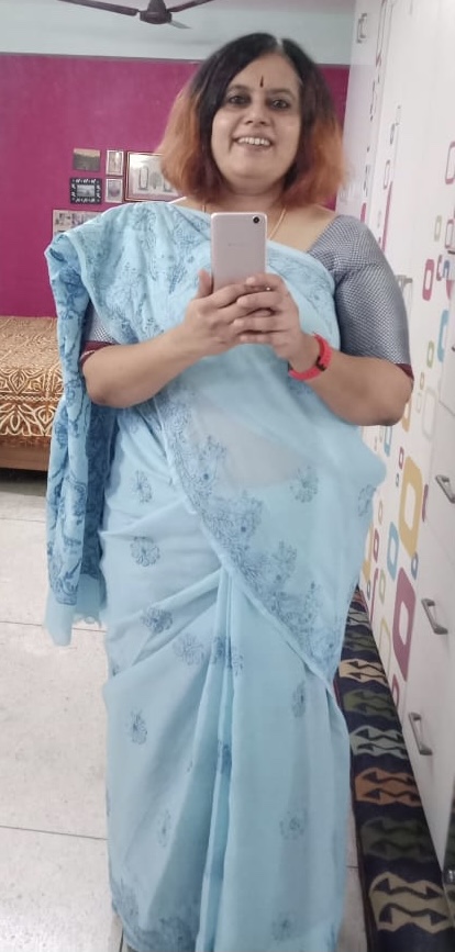 Lucknowi Chikankari Saree