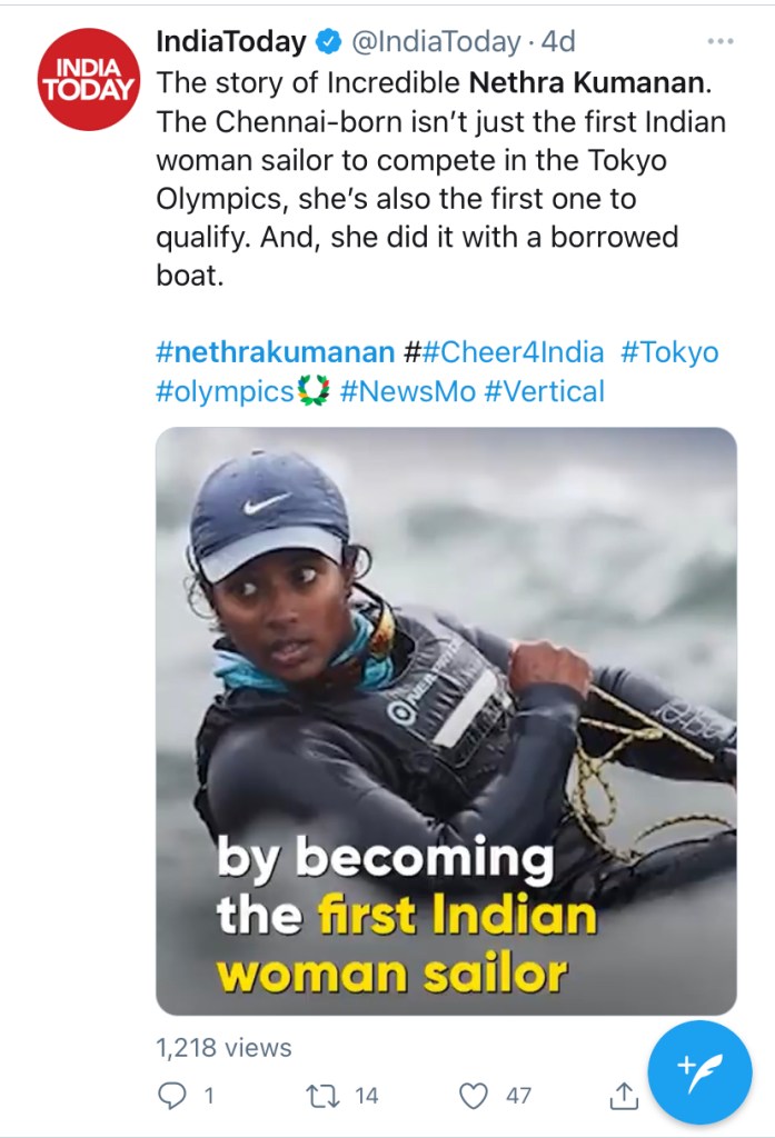 Nethra Kumanan - Olympics