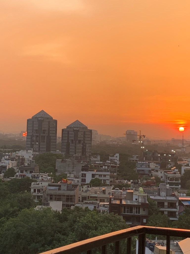 Reflected Sunset