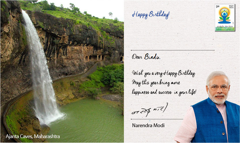 Birthday greetings PM