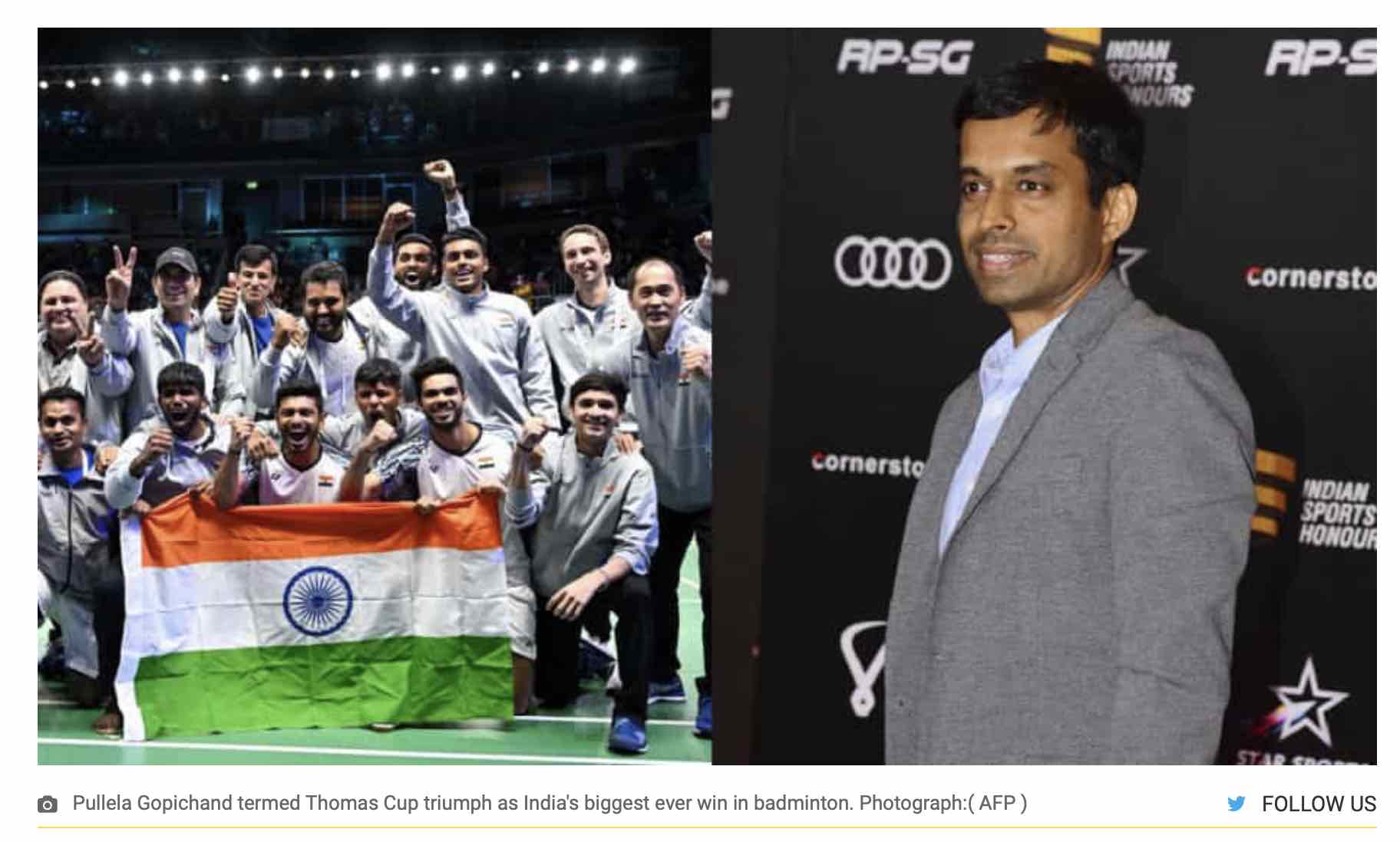 Guru Gopi - Thomas Cup