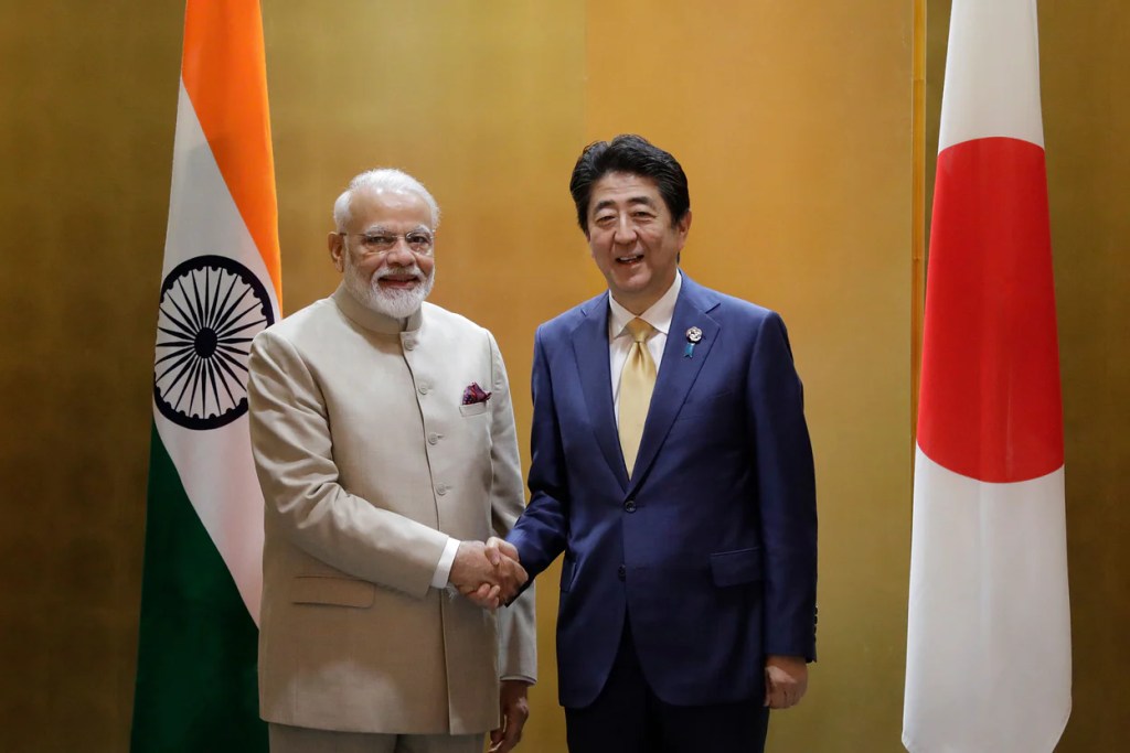 Abe San and PM Modi