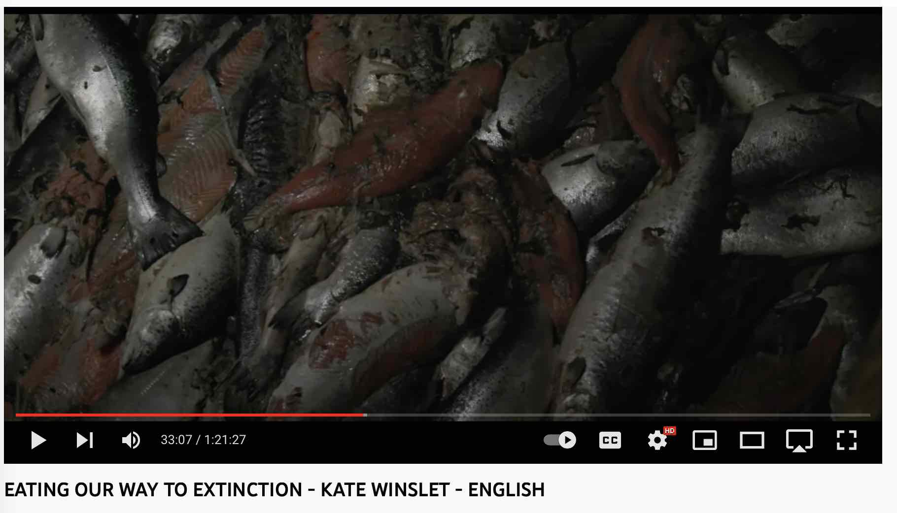 Eating our way to extinction