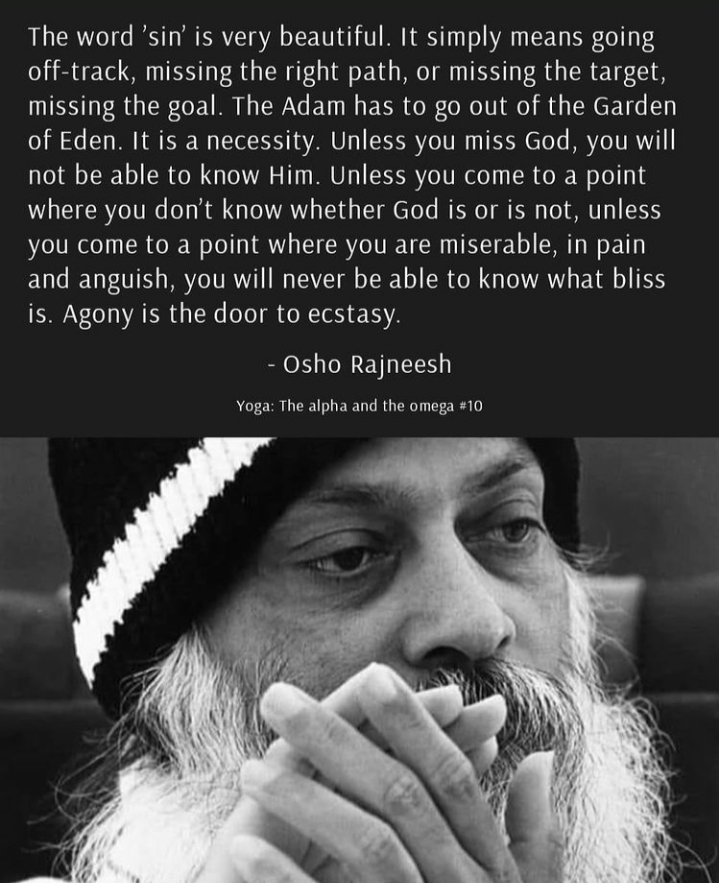 Osho on Felix Culpa