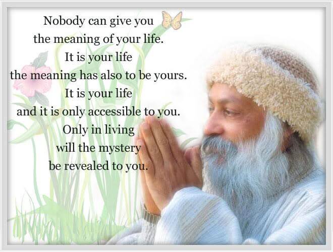 Meaning of Life Osho