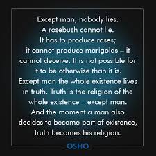 The Liar, The Wire, Osho Quote on Truth