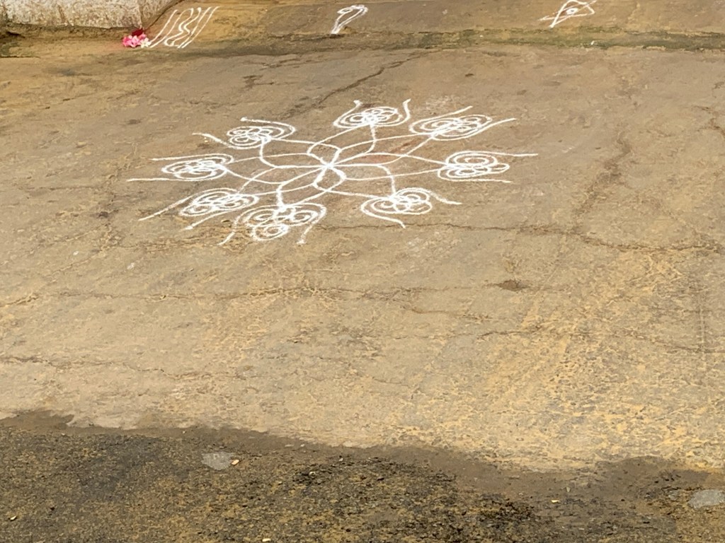 Rangoli Postcard CBE