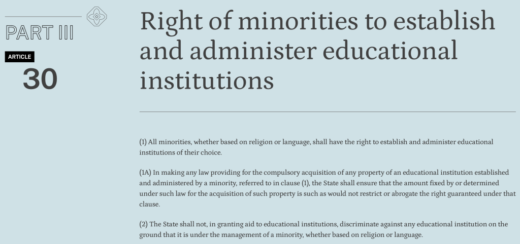 Article 28 and 30