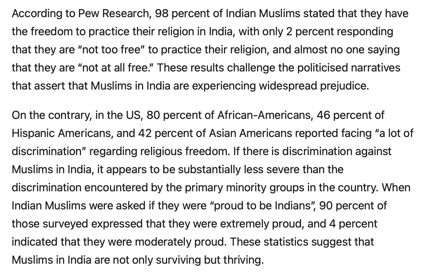 Obama - Muslims in India