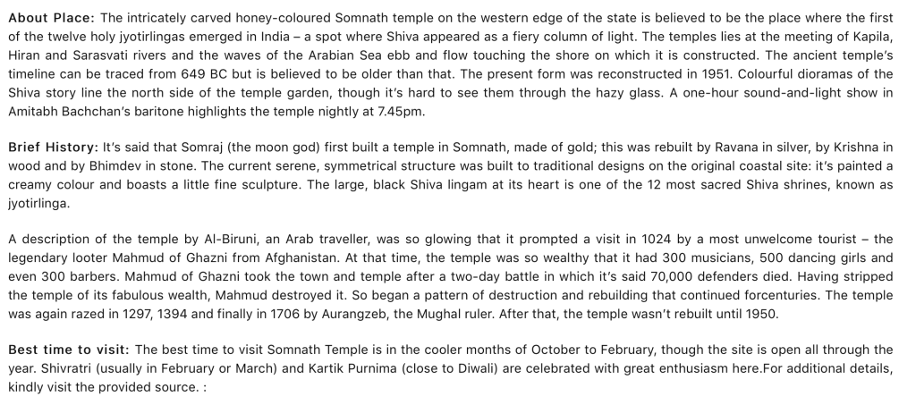 Somnath Jyotirlingas