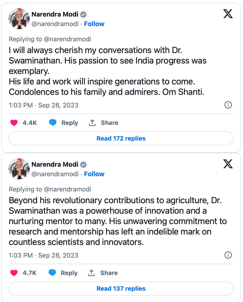 Dr. Swaminathan