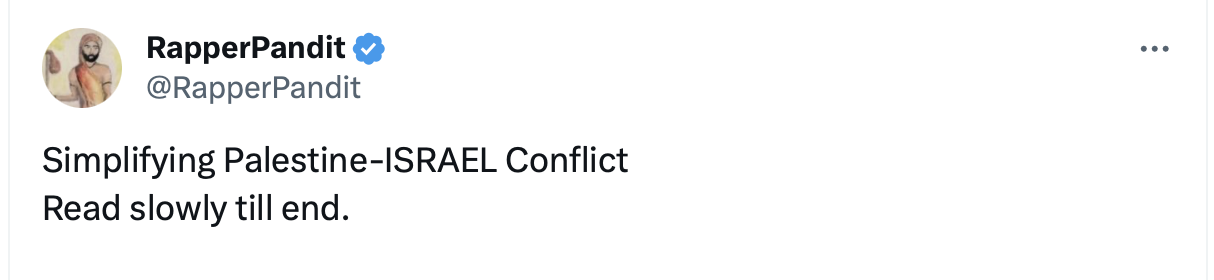 Israel Palestine conflict
