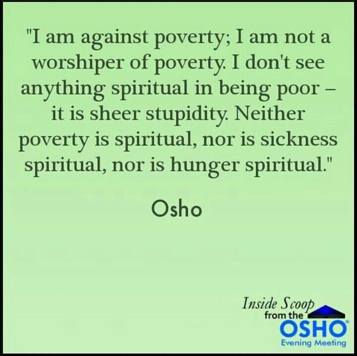 Thirupaavai Paasuram #27 Osho on Poverty