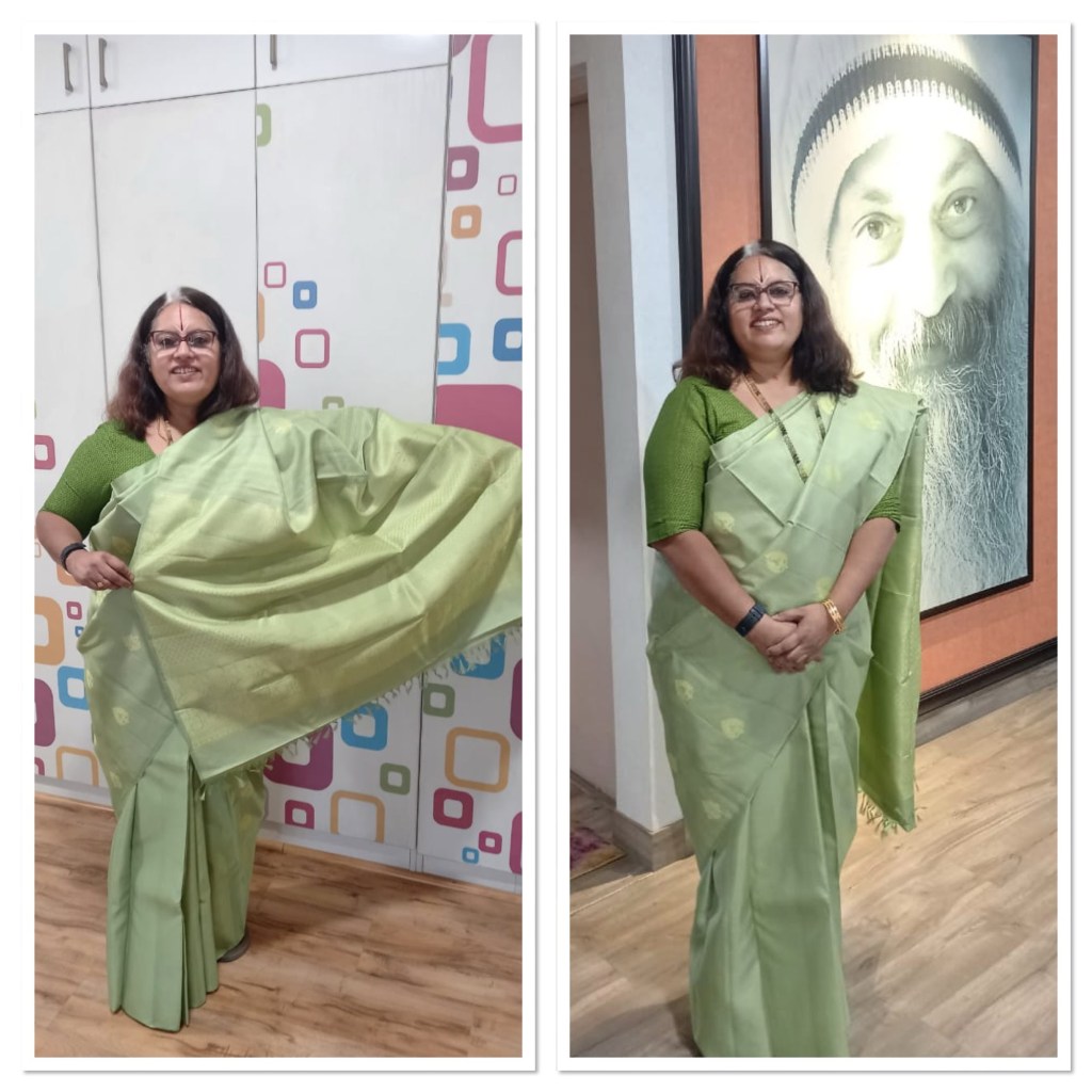 Pastel Green Gopinath Saree