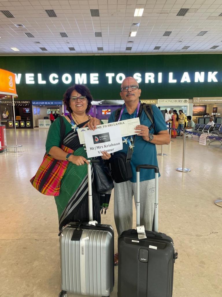 Colombo Airport, Sri Lanka Trip