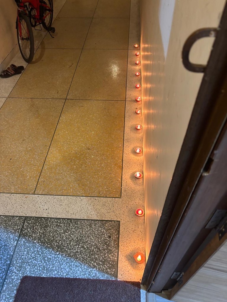 Ghee lamps Deepavali 2024