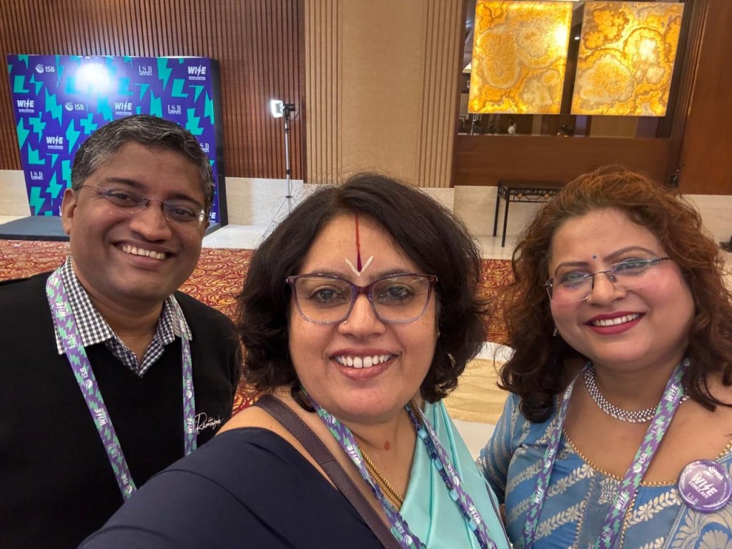WISE Conclave Ram, Poonam and I