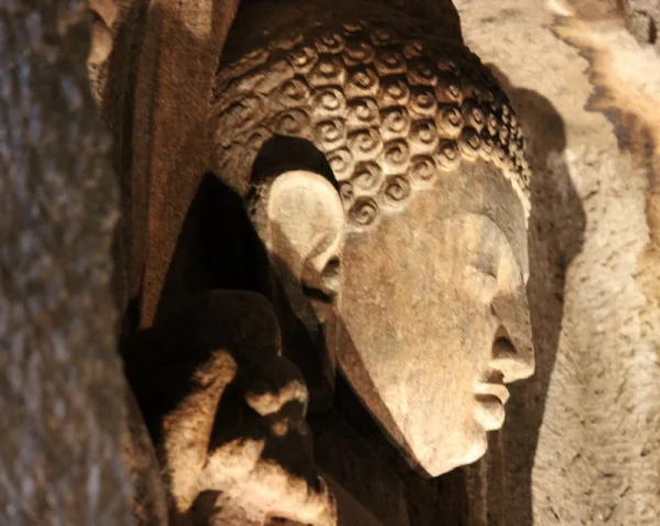 Real Face Emotions Buddha