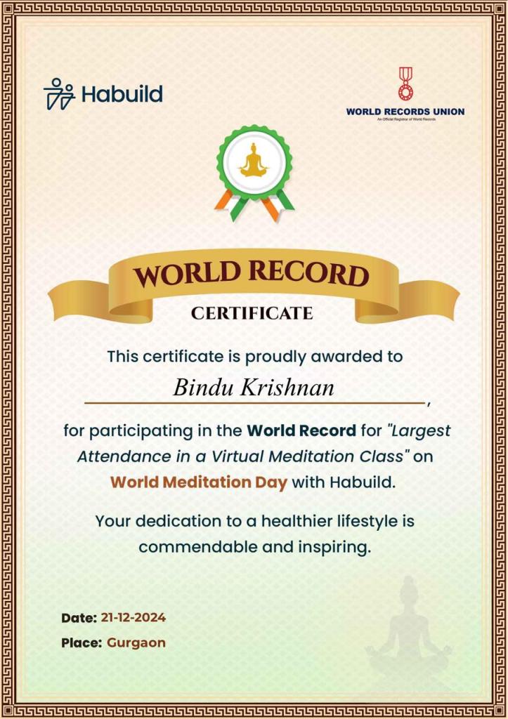 World Meditation Day