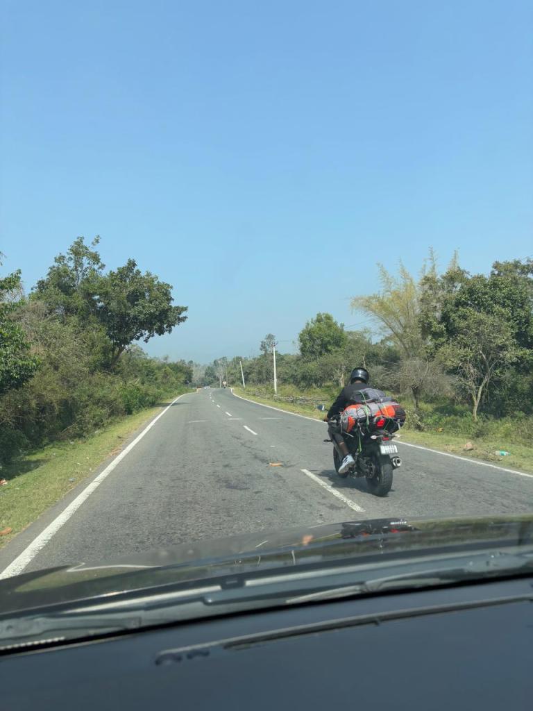 Biker Hairpin Bends