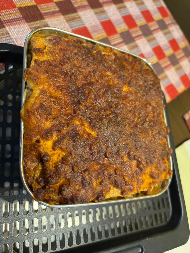 Lasagna baked