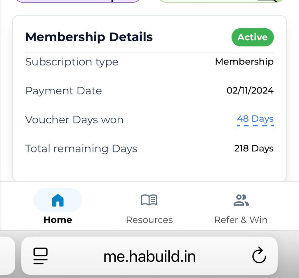 Consistency Habuild