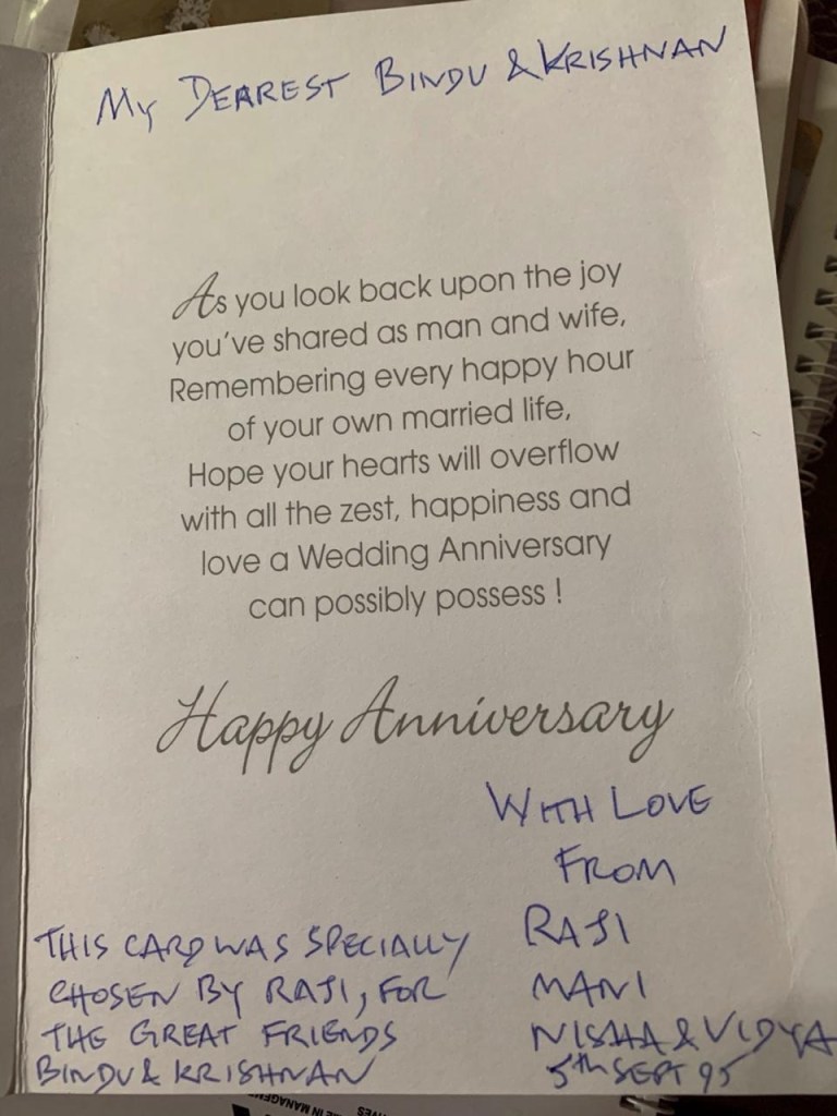 Raji Mani Greeting