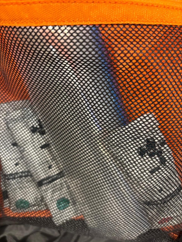 Teafit sachets in our backpack