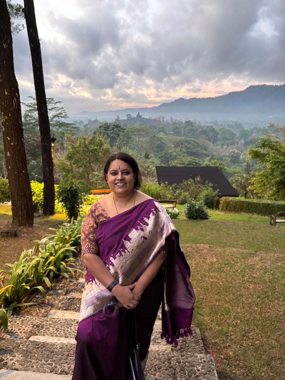 Kashi Saree Borobudur