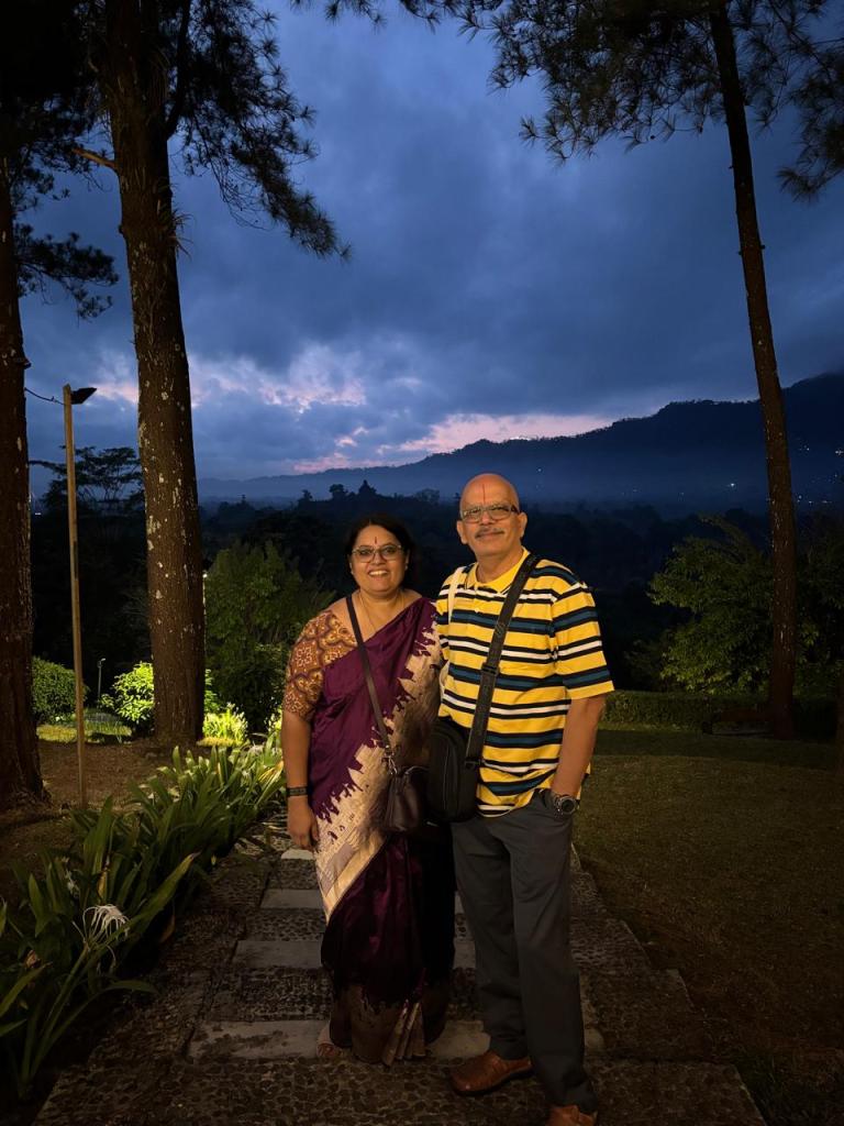 Bindu and Krishnan Dagi Hill