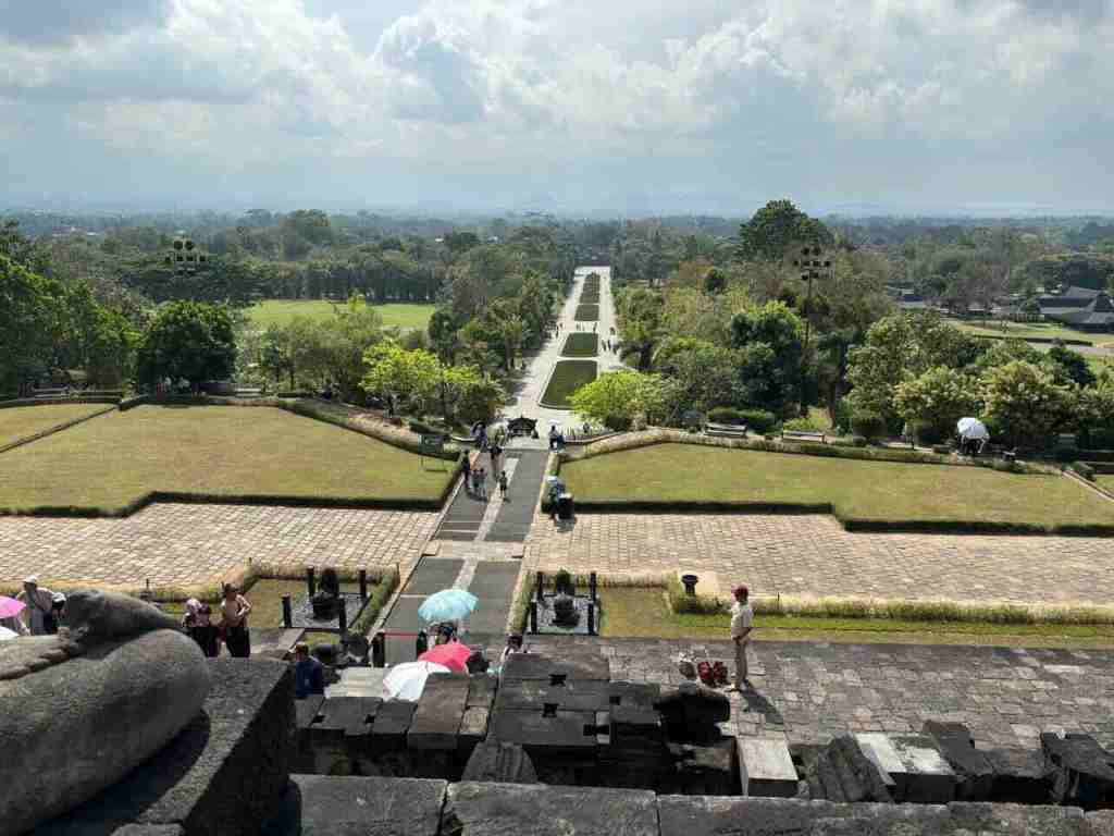 3rd Level View Borobudur 